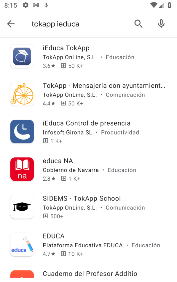 Cerca Tokapp