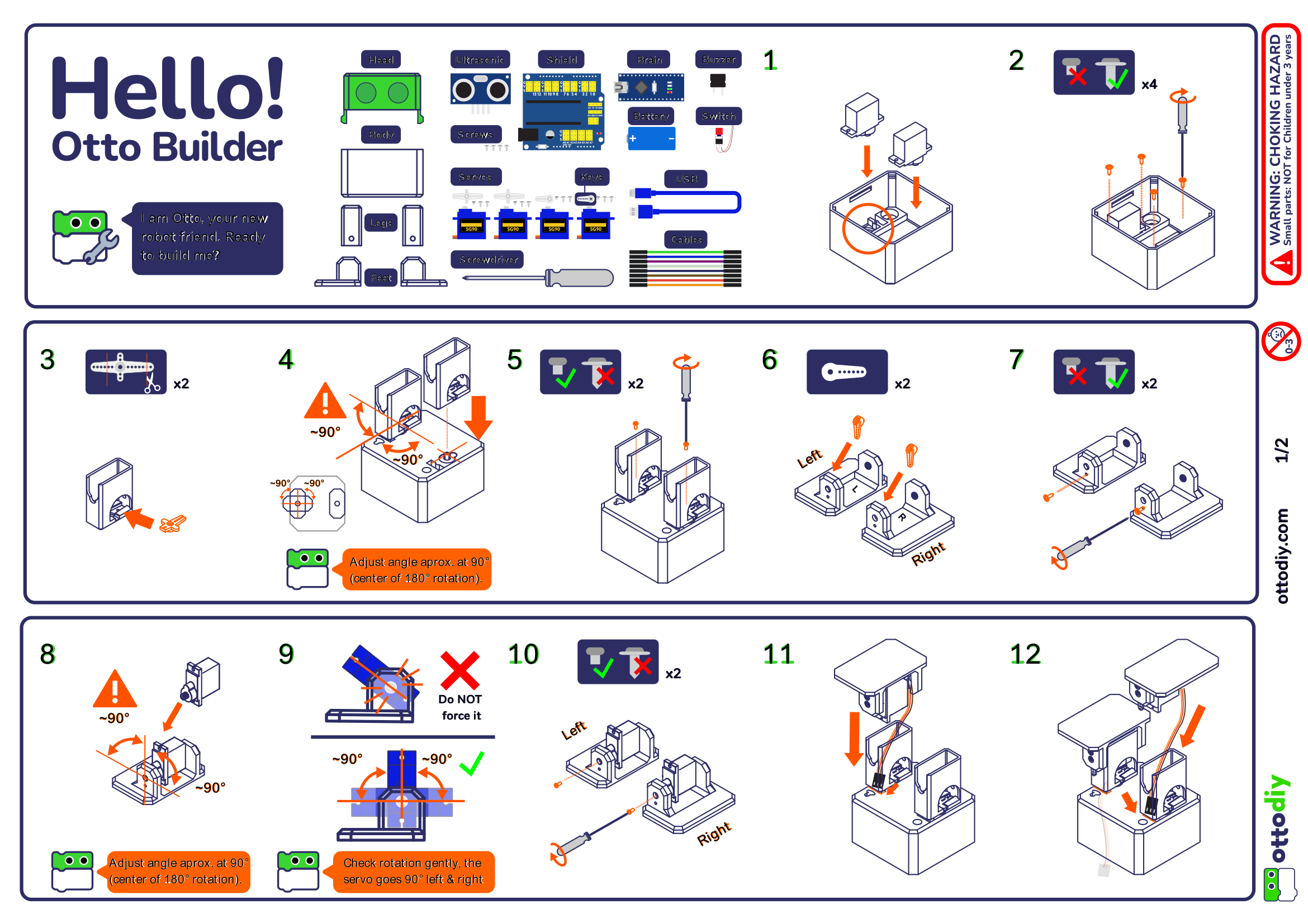 Guia resumida build Otto 1