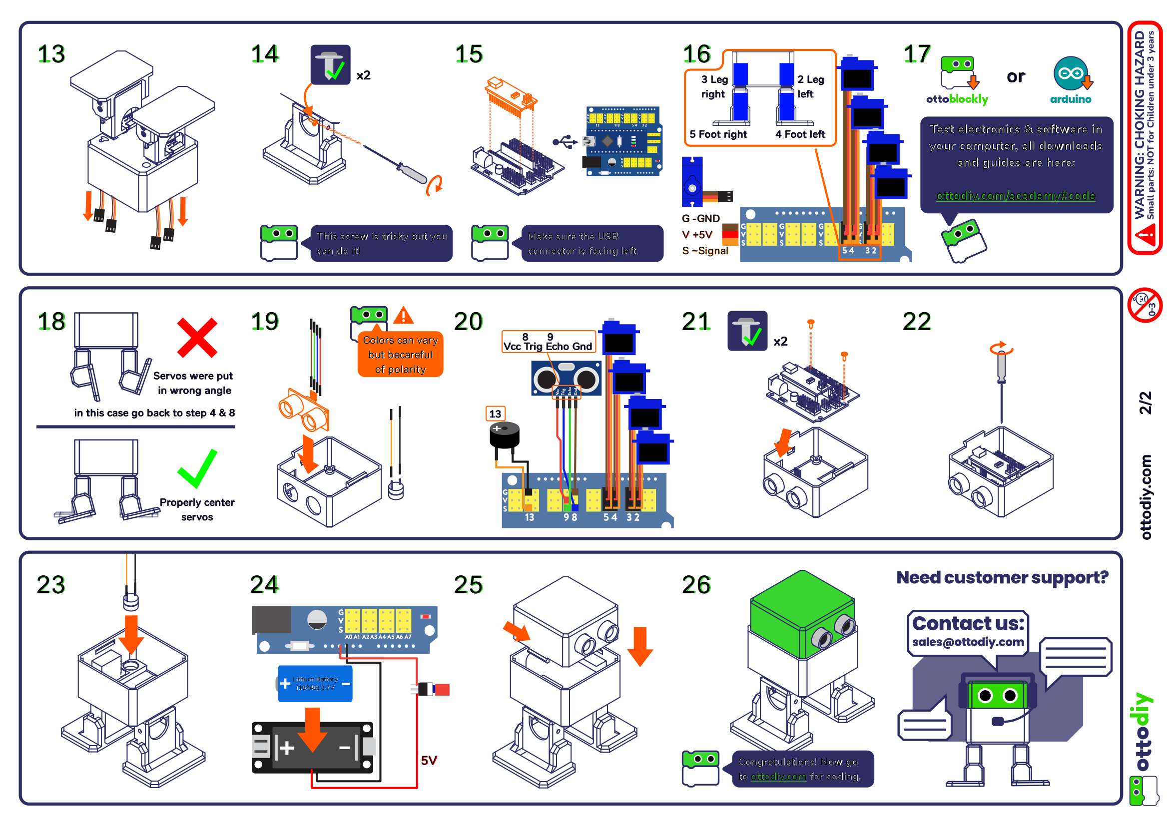 Guia resumida build Otto 2